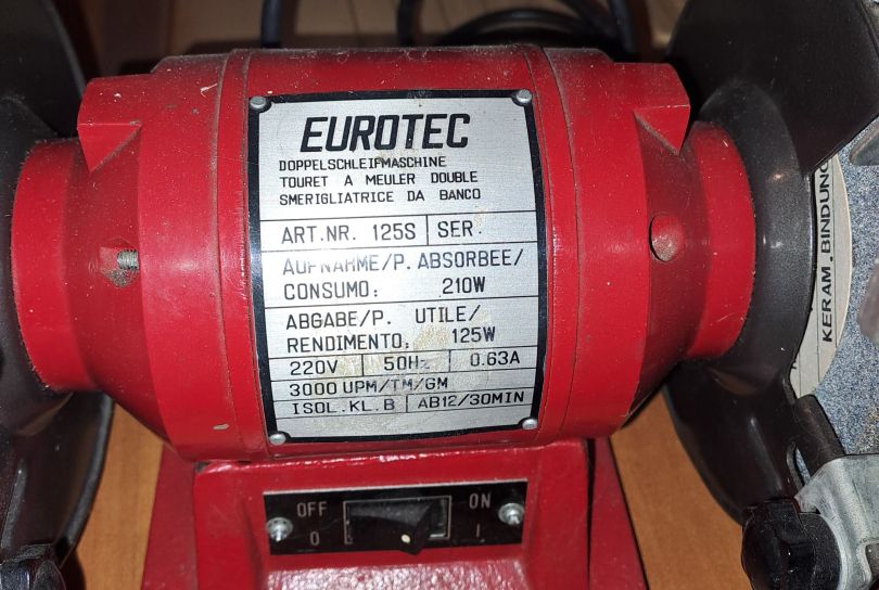 Smerigliatrice Eurotec quasi nuova