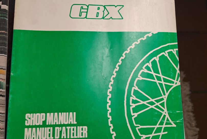 Manuale Honda CBX