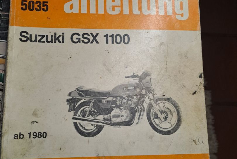 Manuale di manutenzione Suzuki GSX 1100