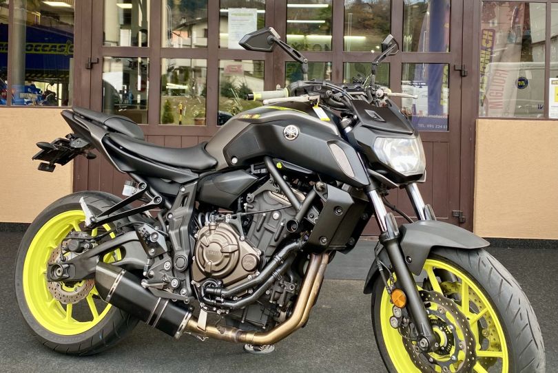 YAMAHA MT-07 ABS (Naked Bike) - ANNO 2018 -, Magliaso, Schweiz