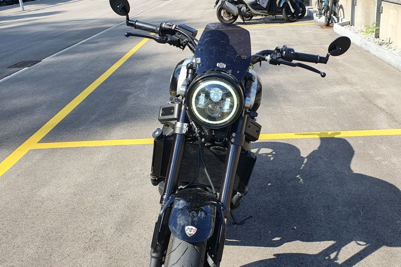 Yamaha XSR900, Agno, Schweiz