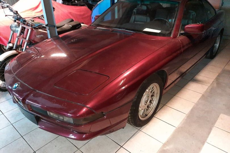 BMW 850 I, Agno, Switzerland