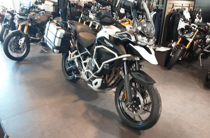 Triumph Tiger 1200 GT Explorer, Lamone, Switzerland