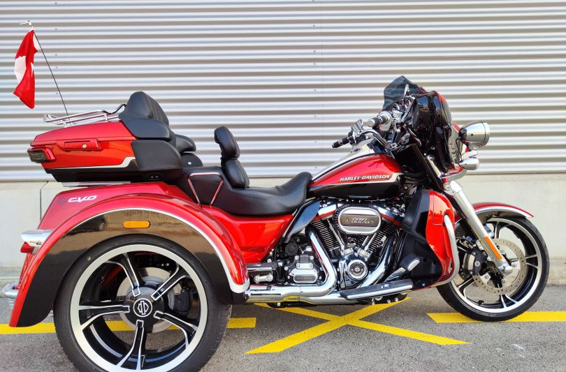 Harley Davidson Trike CVO Motore 117, Bellinzona, Switzerland