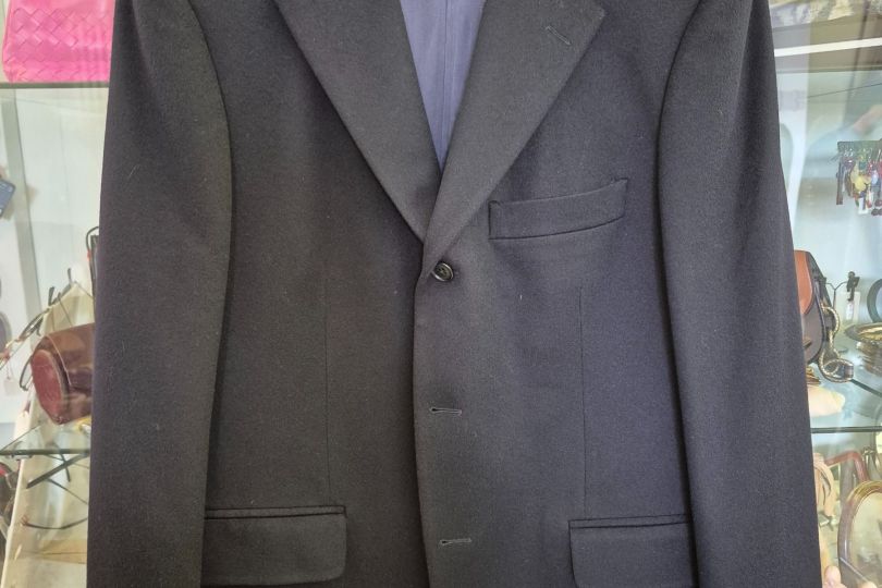 Giacca vintage LoroPiana per Nardini, 100% lana, Canobbio