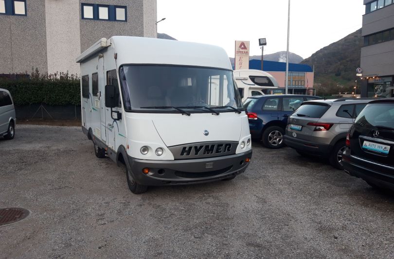 FIAT HYMER - CLIMA - PORTA MOTO, Mezzovico, Switzerland