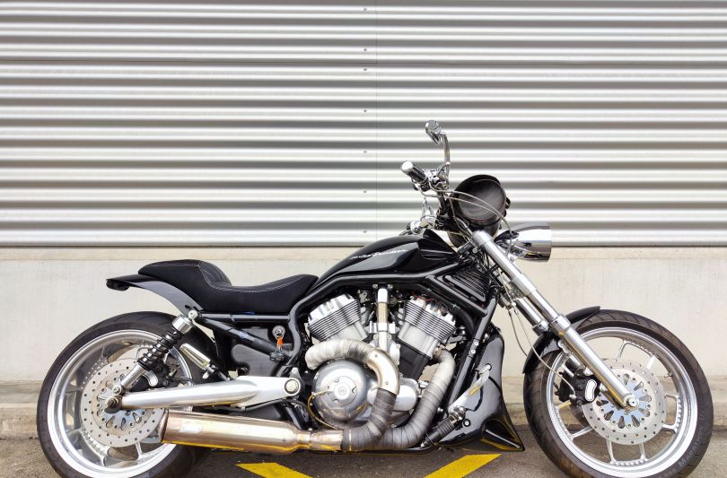 Harley Davidson V-Rod Custom, Bellinzona, Switzerland