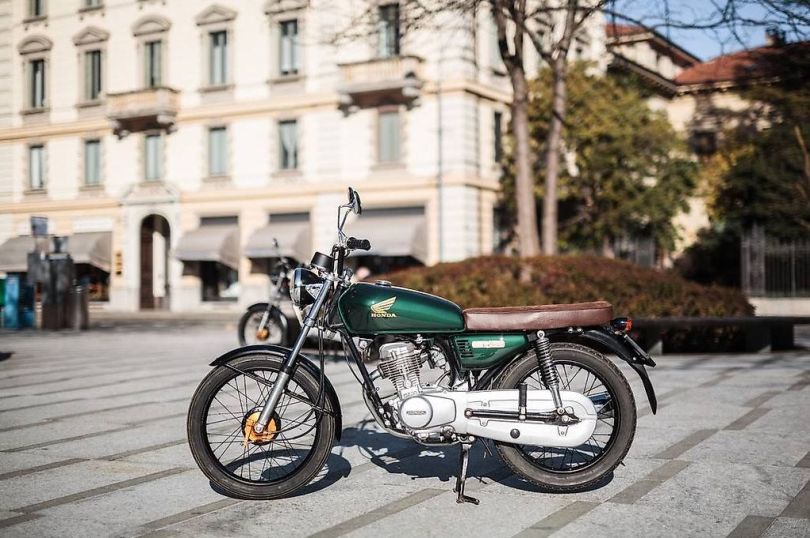 Honda CG 125 , Lugano, Switzerland