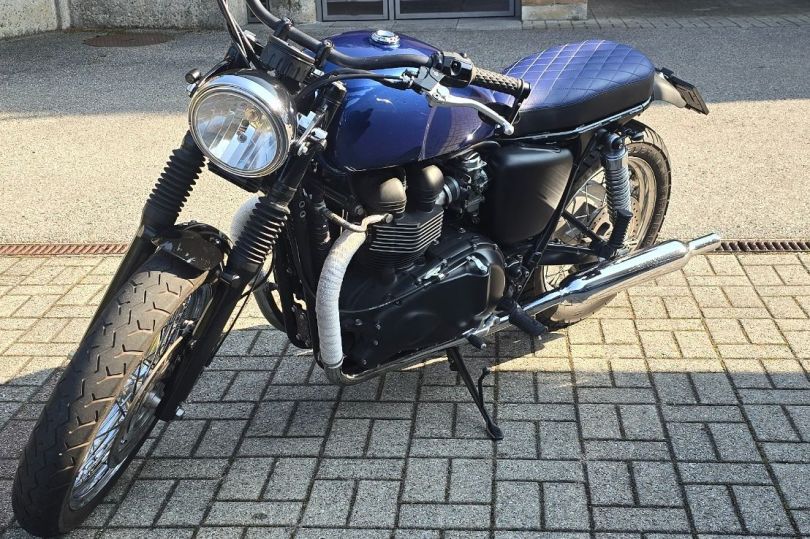 Triumph bonneville , Bellinzona, Schweiz